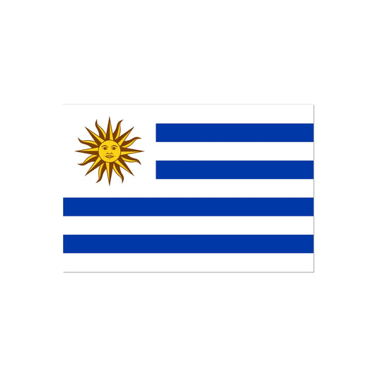 Uruguay Flag Tattoo (Temporary) Tattoos Prodigi 2"x3"  