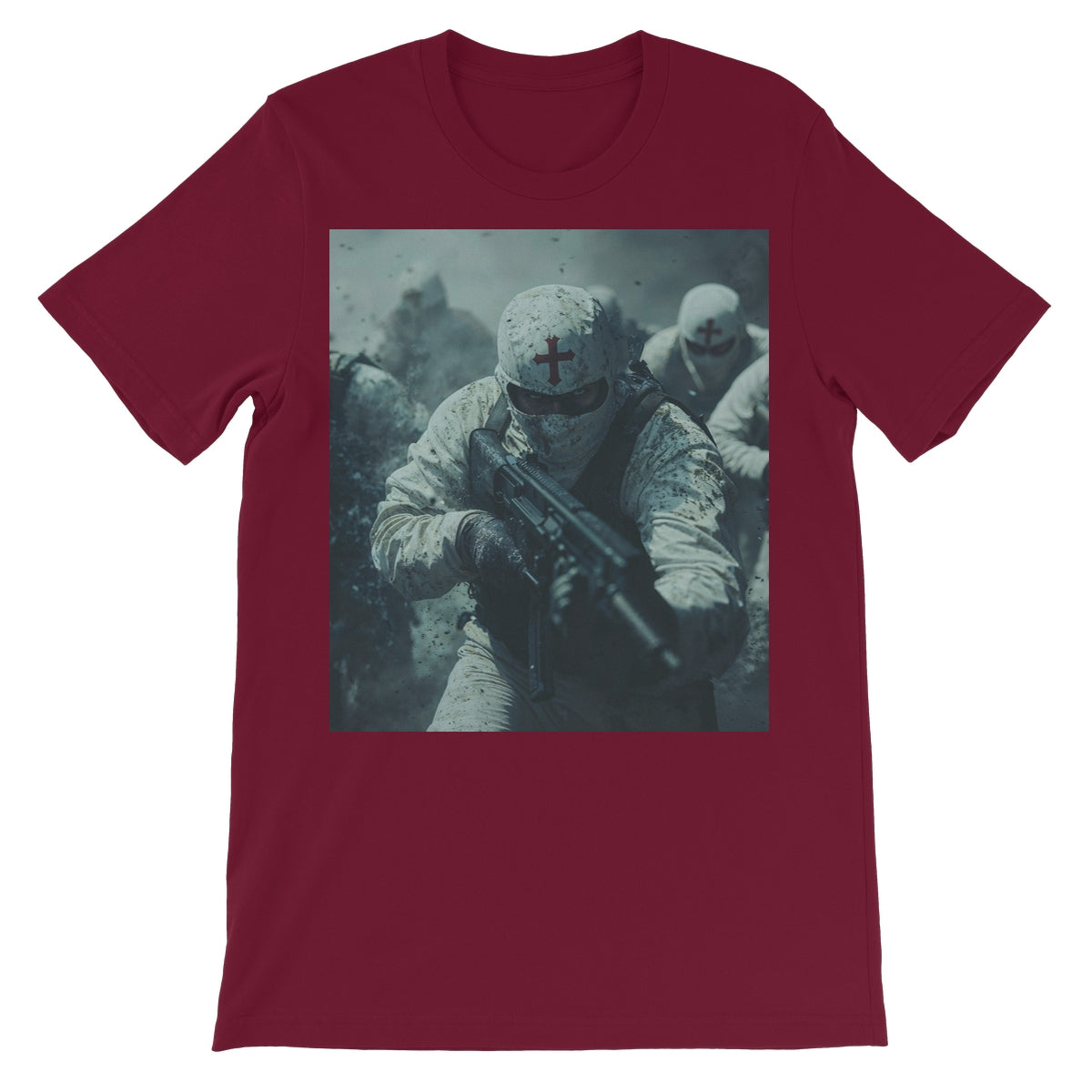 GODS Super Soldiers Unisex Short Sleeve T-Shirt Apparel Prodigi S Maroon