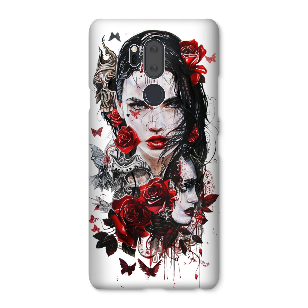 Lady of the Dead - Dia de los muertos - Halloween Snap Phone Case Phone & Tablet Cases Prodigi LG G7 Gloss 