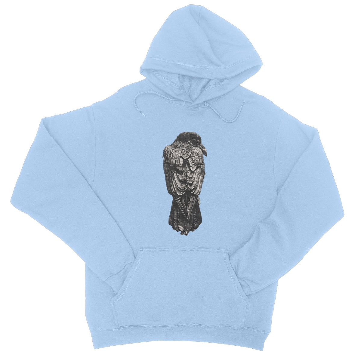 The Designation of The Raven College Hoodie Apparel Prodigi S Sky Blue 