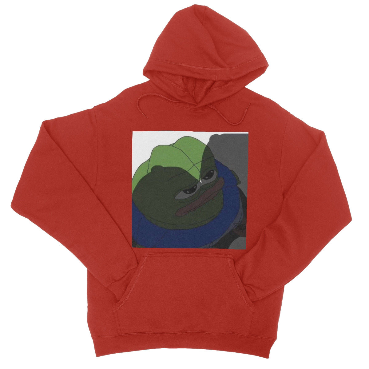 Pepe Ready For War College Hoodie Apparel Prodigi XS Fire Red