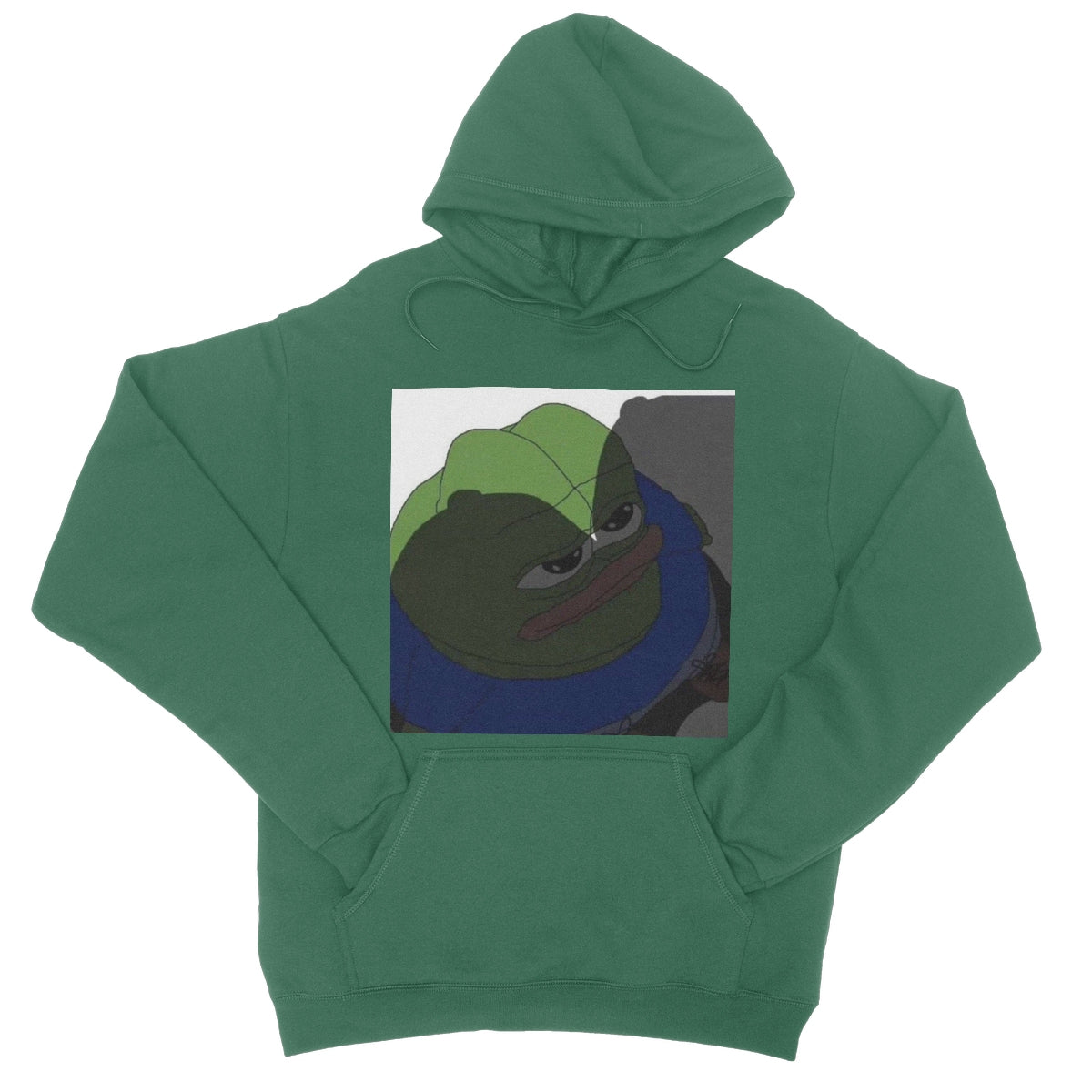 Pepe Ready For War College Hoodie Apparel Prodigi XS Bottle Green