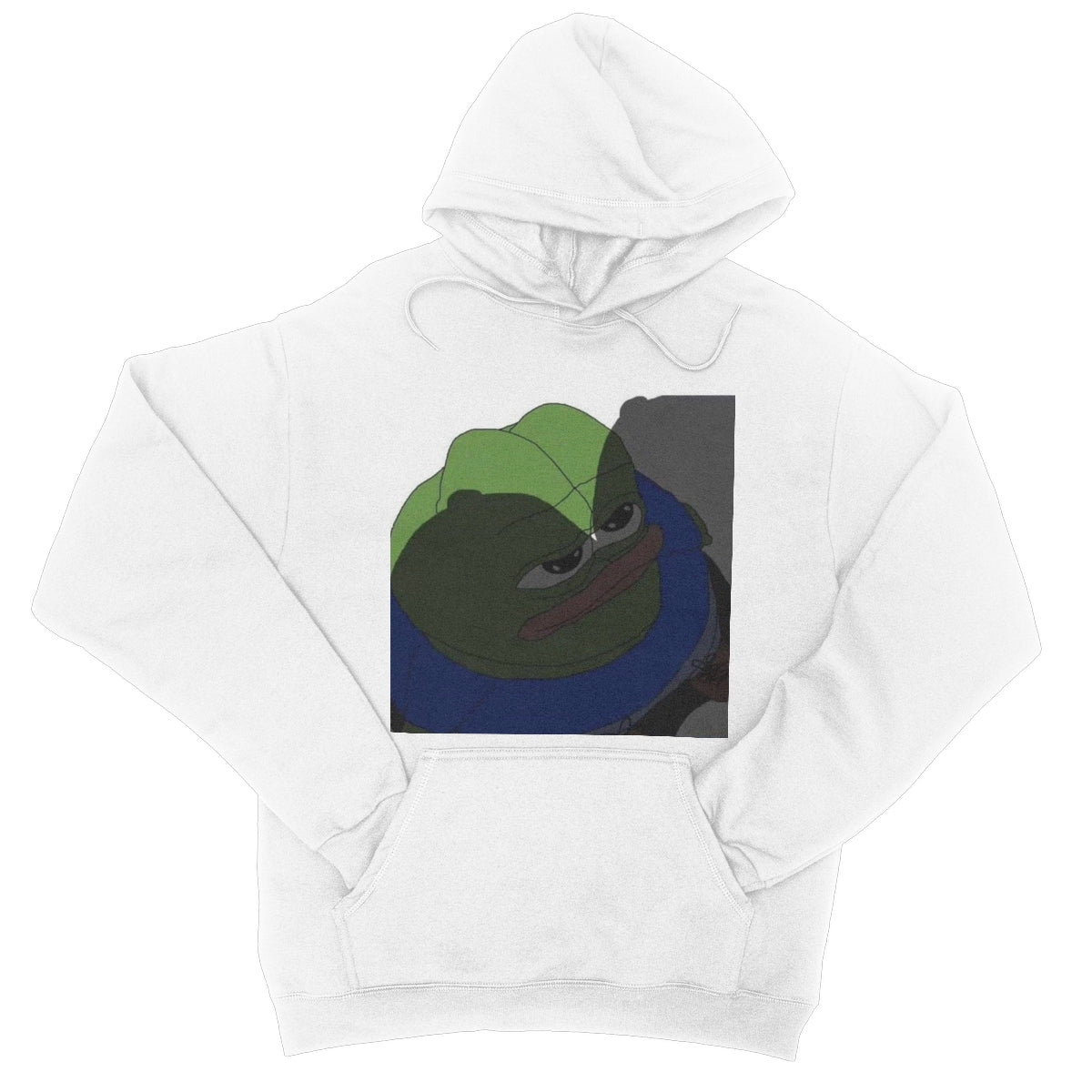 Pepe Ready For War College Hoodie Apparel Prodigi XS Arctic White