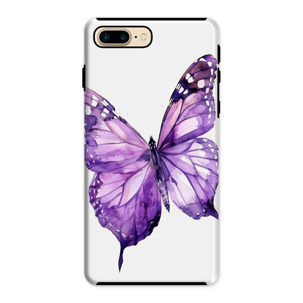 Purple water colors  Tough Phone Case Phone & Tablet Cases Prodigi iPhone 8 Plus Gloss 