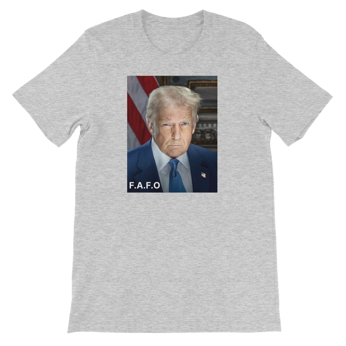 DONALD TRUMP - FAFO Unisex Short Sleeve T-Shirt Apparel Prodigi S Athletic Heather