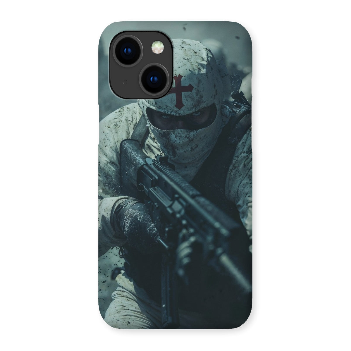 GODS Super Soldiers Snap Phone Case Phone & Tablet Cases Prodigi iPhone 14 Plus Gloss