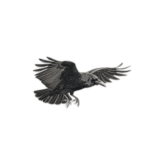 Long Wingspan Raven Temporary Tattoo Tattoos Prodigi 2"x3"  