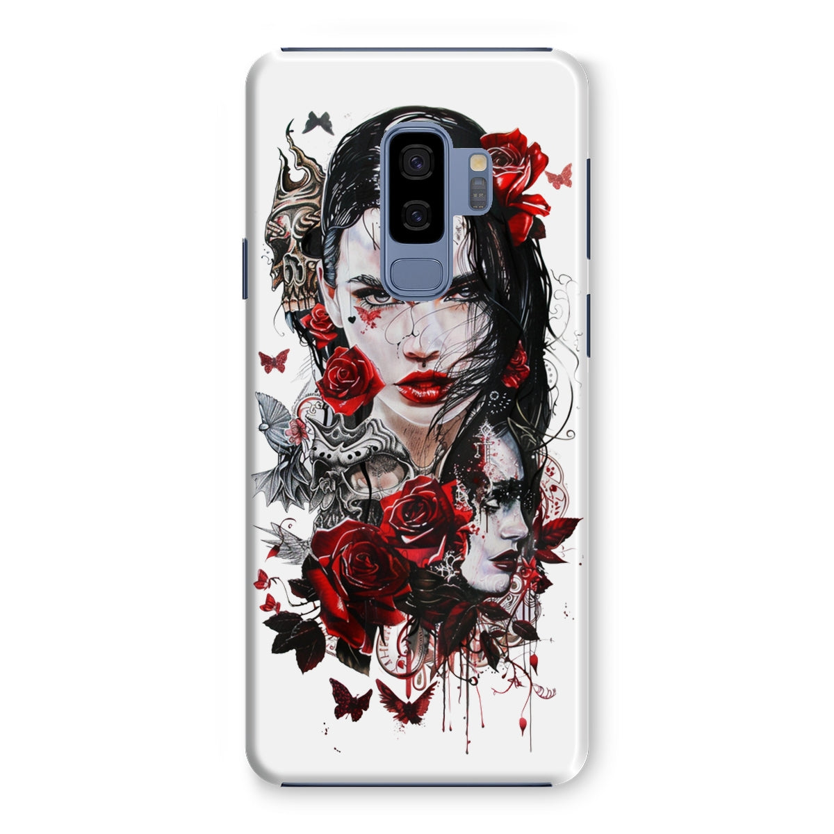 Lady of the Dead - Dia de los muertos - Halloween Snap Phone Case Phone & Tablet Cases Prodigi Samsung Galaxy S9 Plus Gloss 