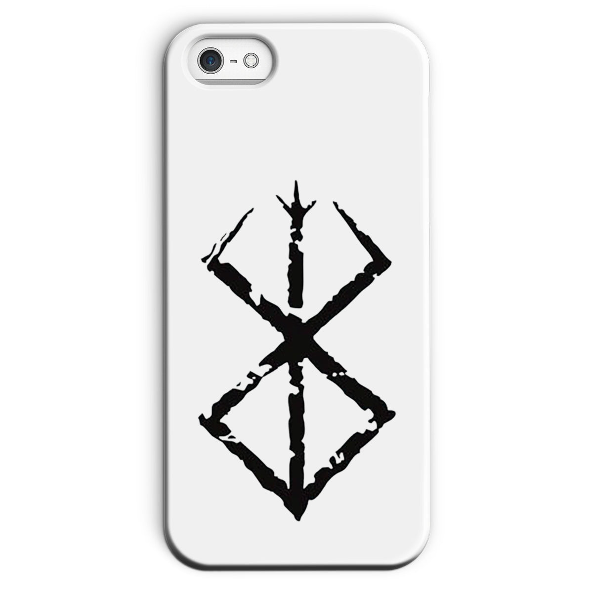 Black Berserk Brand of Sacrifice Snap Phone Case Phone & Tablet Cases Prodigi iPhone SE (2020) Gloss 