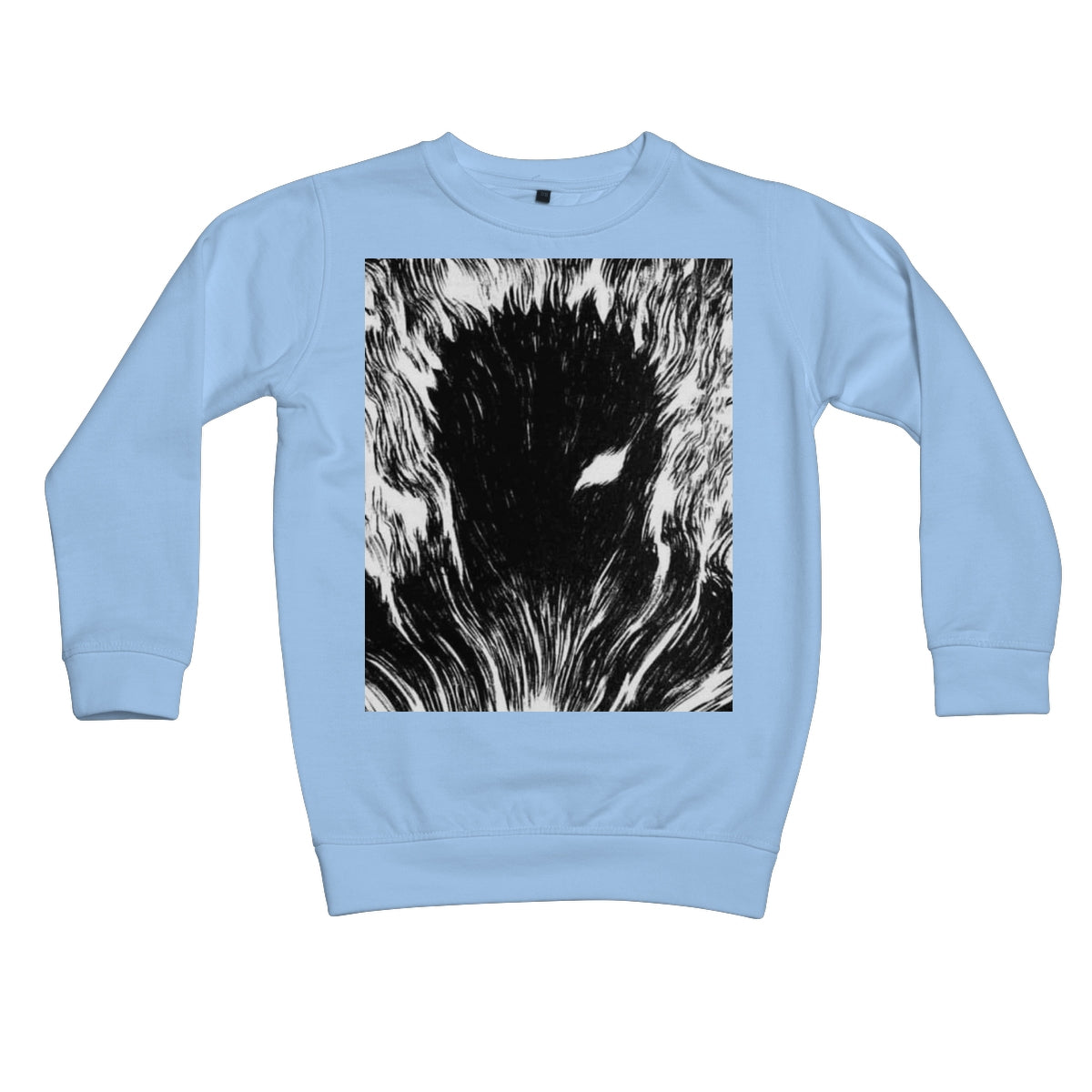 Berserk: Gut's Inner Rage Kids Sweatshirt Apparel Prodigi XS Sky Blue