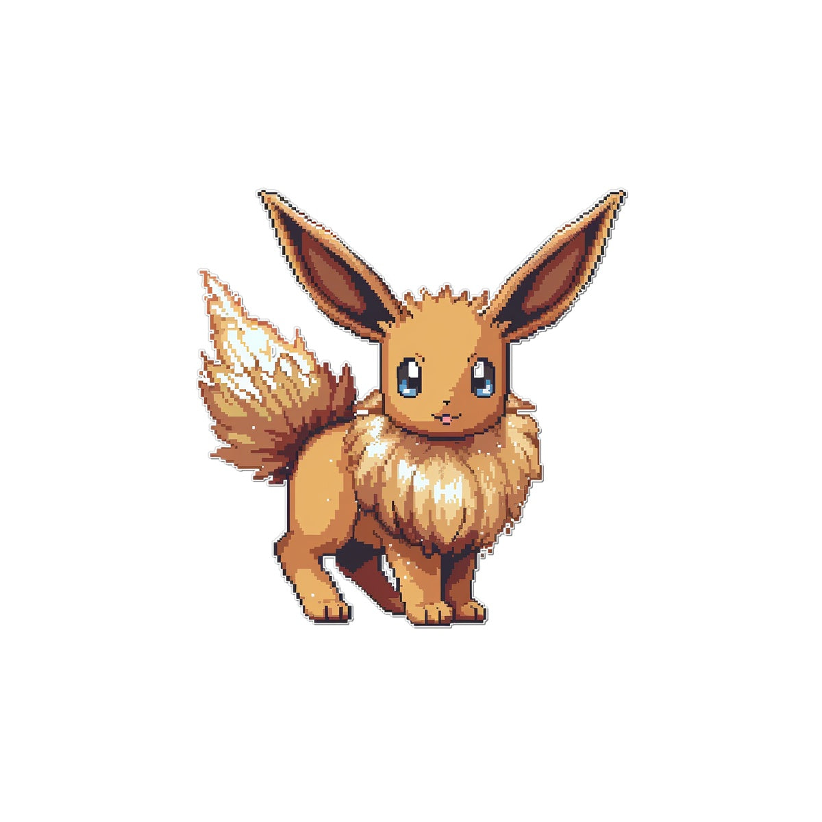 Eevee Temporary Tattoo Tattoos Prodigi 2"x3"  