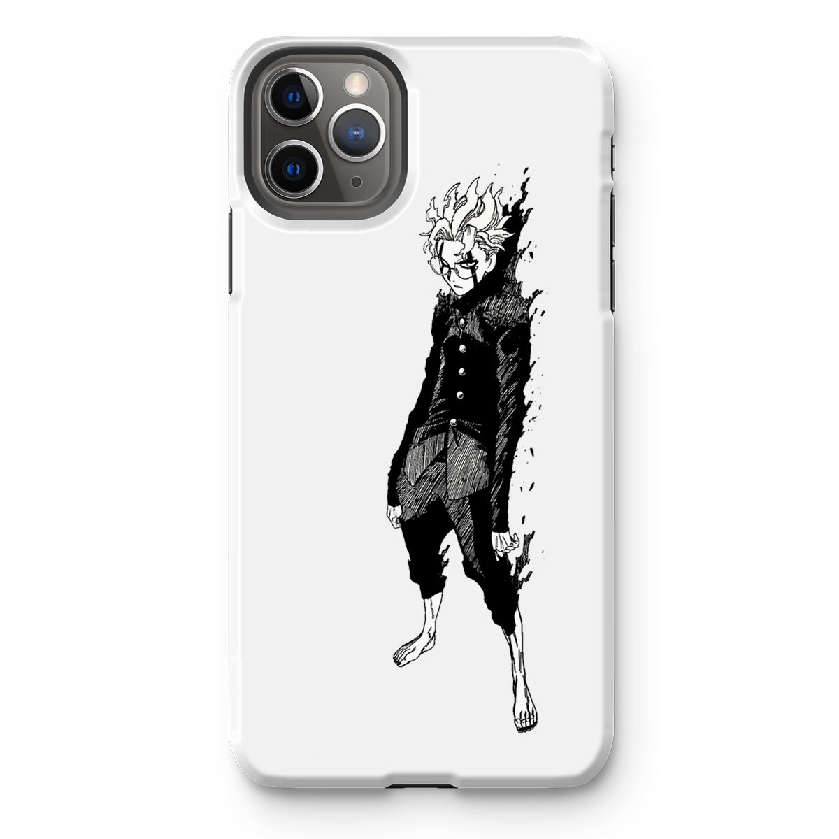 Dandadan: Turbo Granny Transformation Black & White Tough Phone Case Phone & Tablet Cases Prodigi iPhone 11 Pro Max Gloss