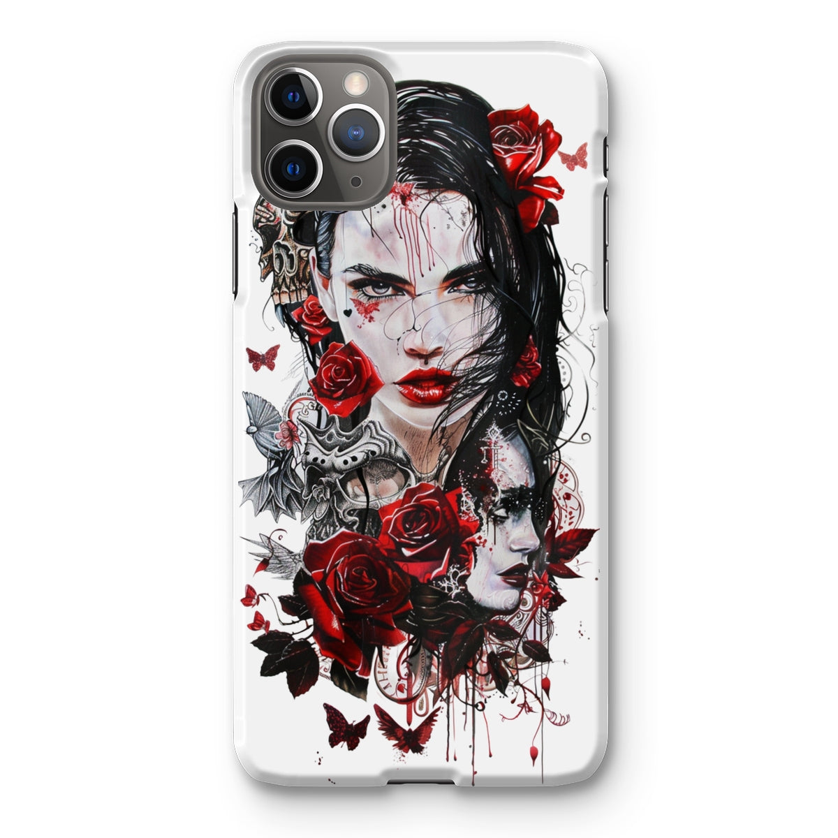 Lady of the Dead - Dia de los muertos - Halloween Snap Phone Case Phone & Tablet Cases Prodigi iPhone 11 Pro Max Gloss 