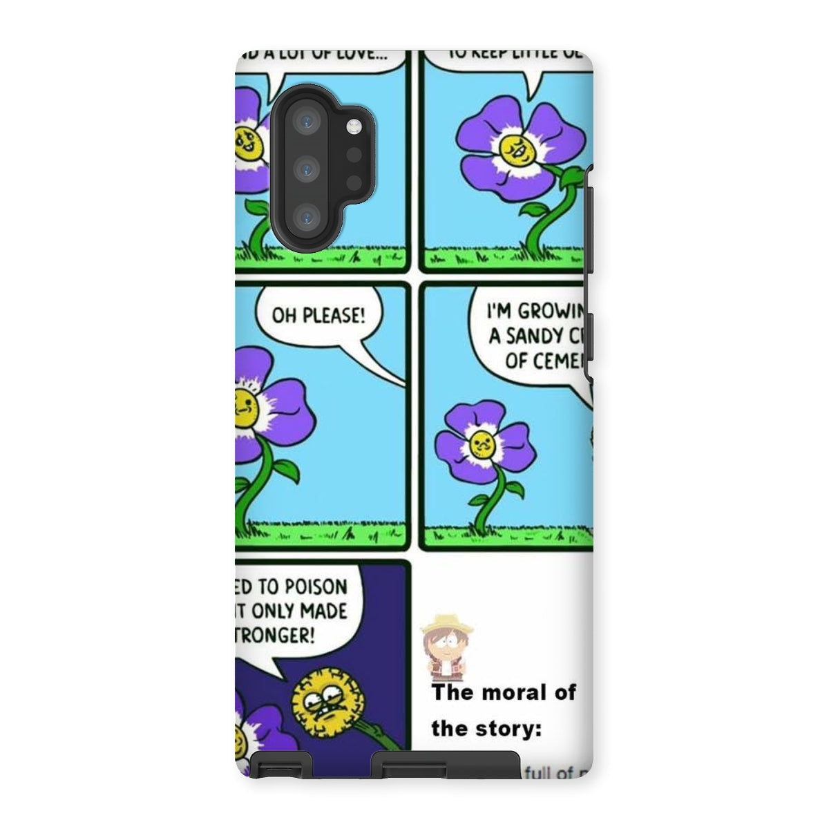 Be A Dandelion Meme Tough Phone Case Phone & Tablet Cases Prodigi Samsung Galaxy Note 10P Gloss