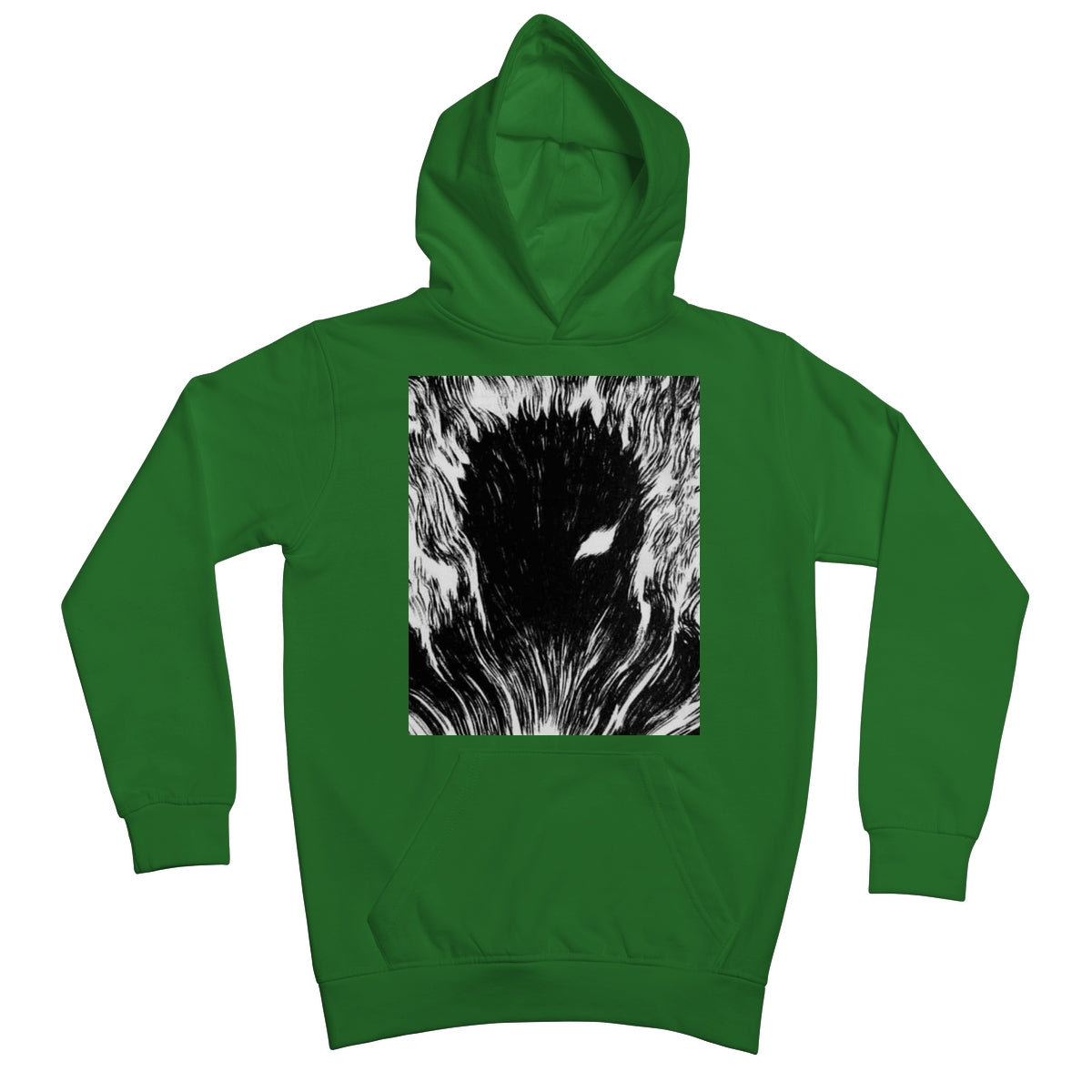 Berserk: Gut's Inner Rage Kids Hoodie Apparel Prodigi XS Kelly Green