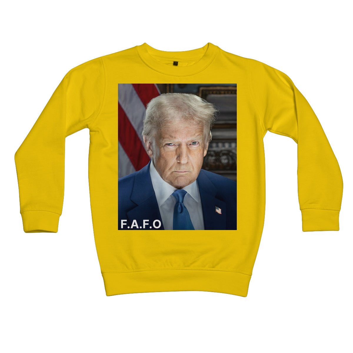 DONALD TRUMP - FAFO Kids Sweatshirt Apparel Prodigi