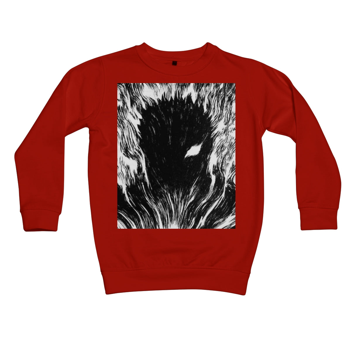 Berserk: Gut's Inner Rage Kids Sweatshirt Apparel Prodigi XS Fire Red