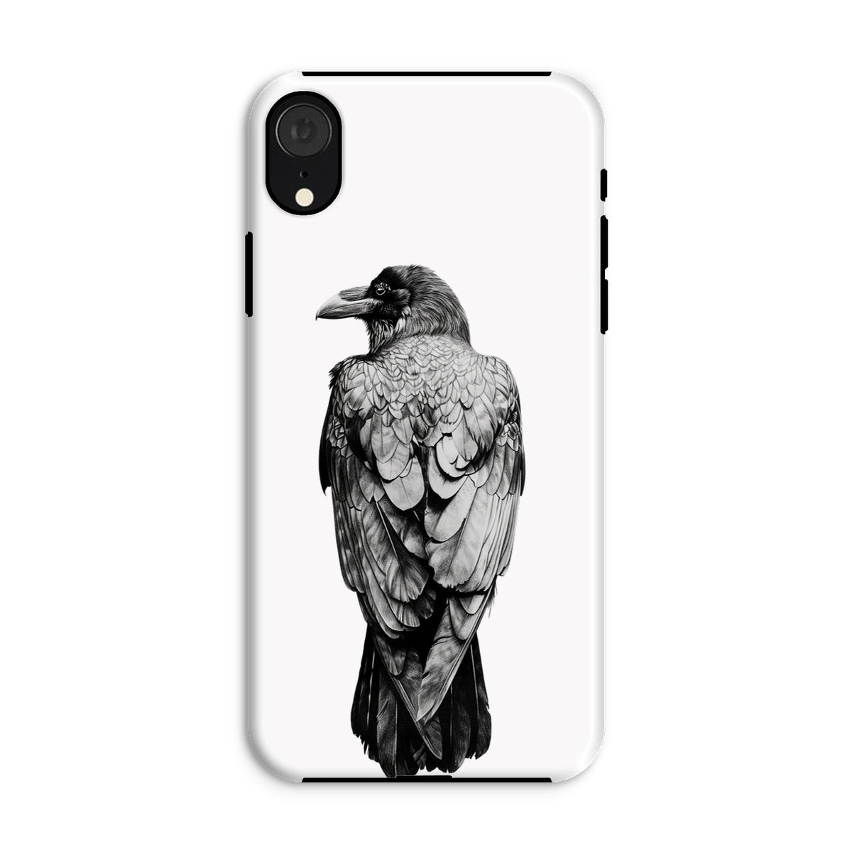 High-Definition Raven Tough Phone Case Phone & Tablet Cases Prodigi iPhone XR Gloss 