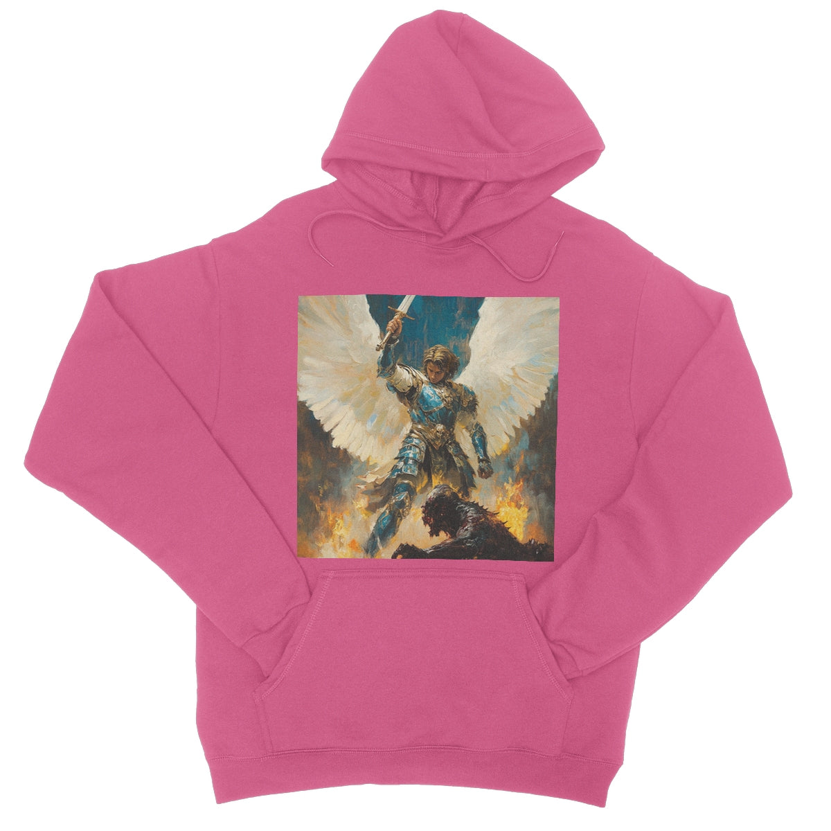 Angelic Defender College Hoodie Apparel Prodigi