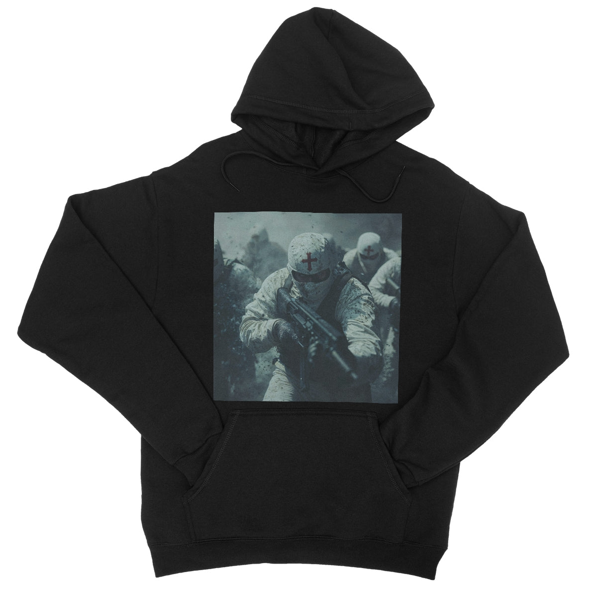 GODS Super Soldiers College Hoodie Apparel Prodigi XS Jet Black