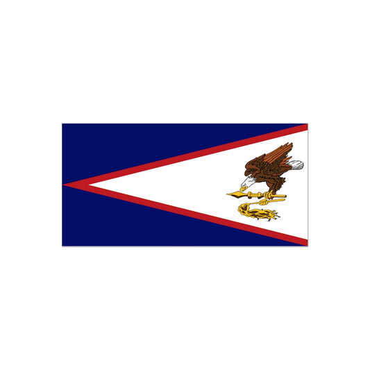 American Samoa Flag Tattoo (Temporary) Tattoos Prodigi 2"x3"  