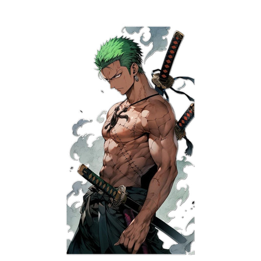 One Piece Zoro The Demon King Temporary Tattoo Tattoos Prodigi 2"x3"  