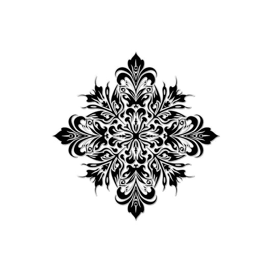 Symmetrical Pattern 3 Temporary Tattoo Tattoos Prodigi 2"x3"  