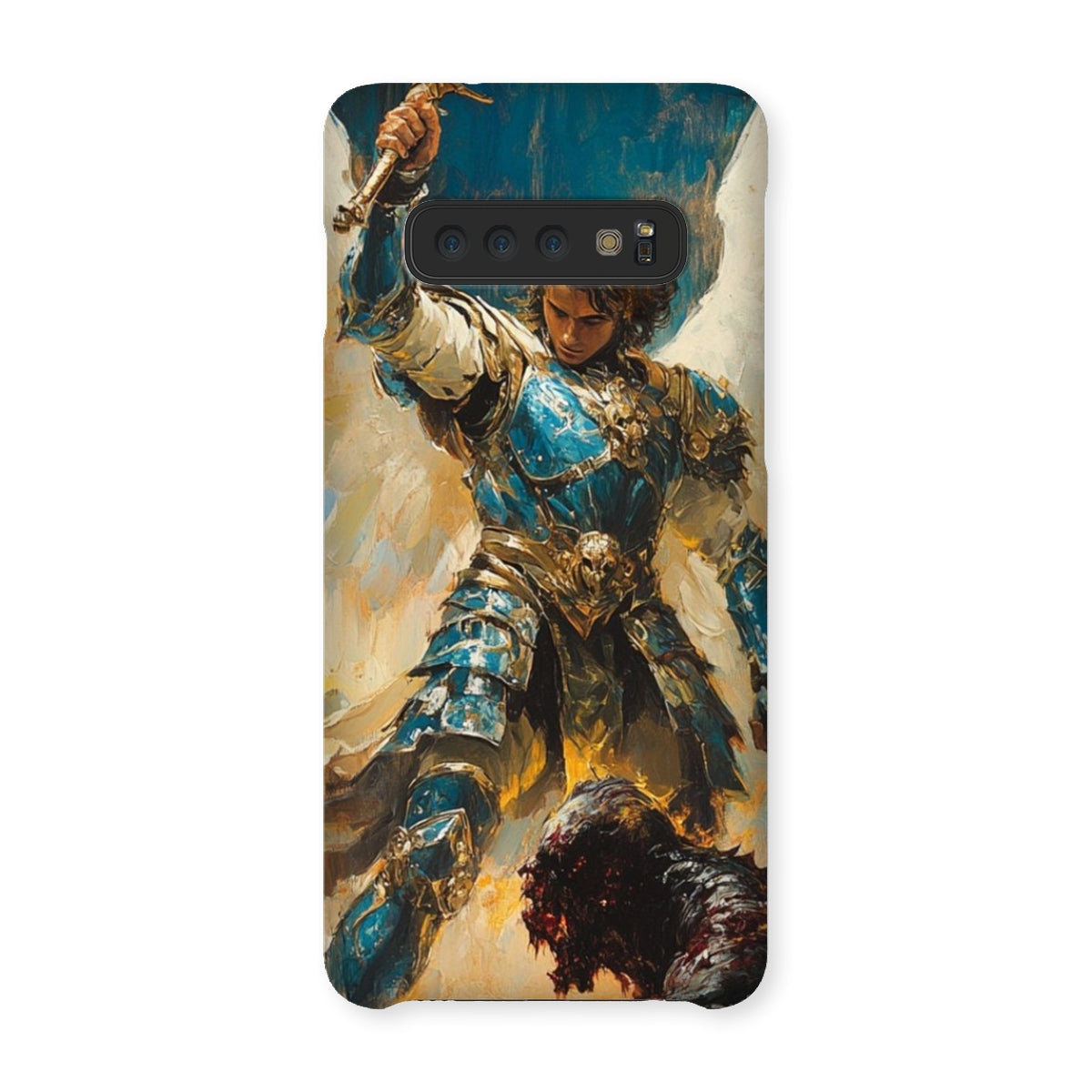 Angelic Defender Snap Phone Case Phone & Tablet Cases Prodigi Samsung Galaxy S10 Gloss