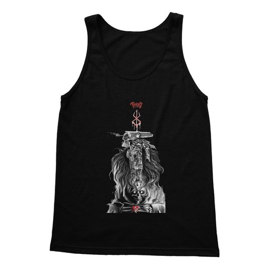 Triumphant Guts - Berserk Softstyle Tank Top Apparel Prodigi S Black 