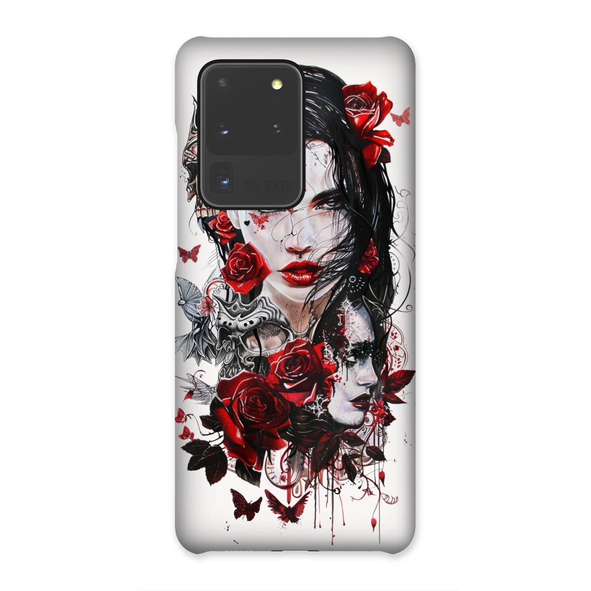 Lady of the Dead - Dia de los muertos - Halloween Snap Phone Case Phone & Tablet Cases Prodigi Samsung Galaxy S20 Ultra Gloss 