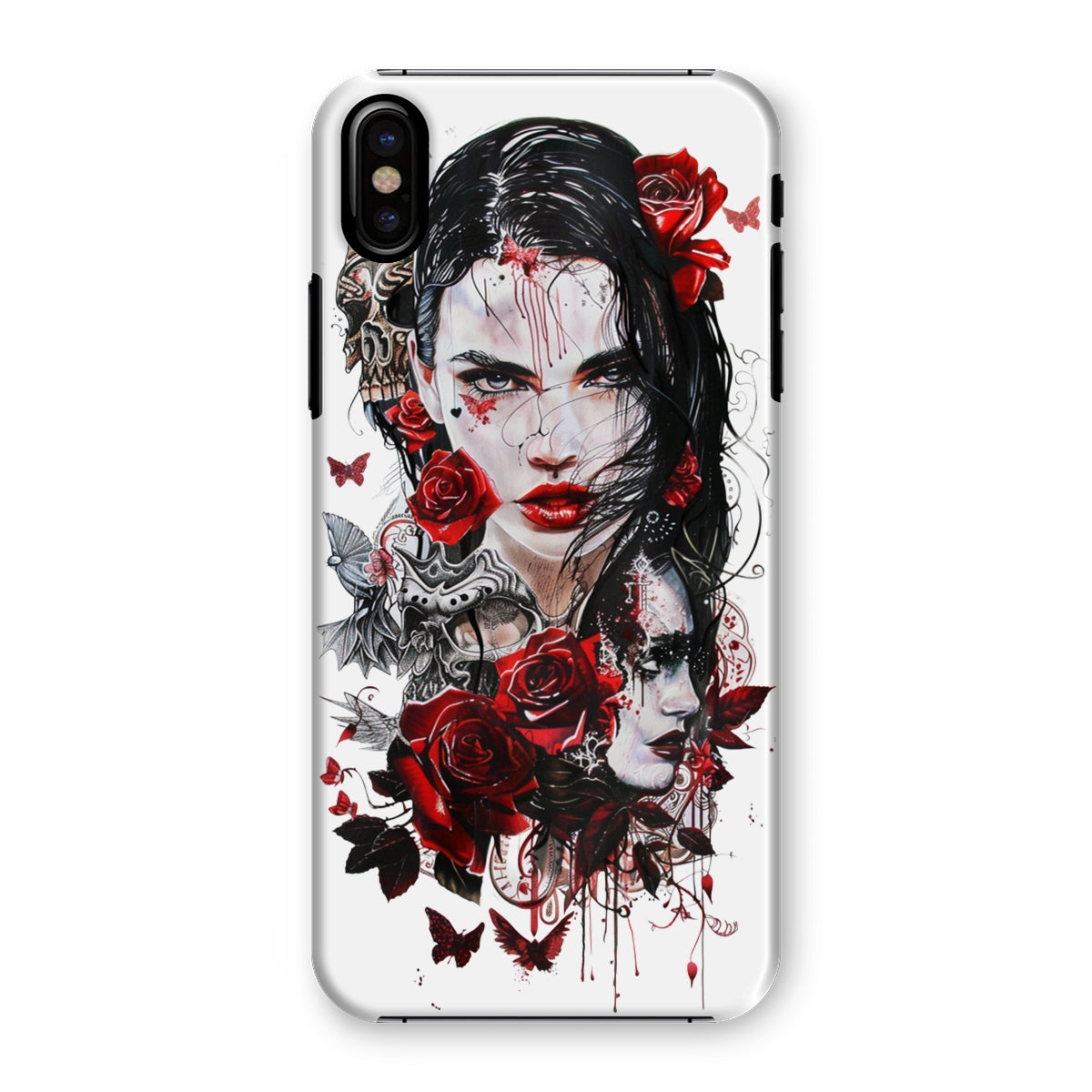 Lady of the Dead - Dia de los muertos - Halloween Snap Phone Case Phone & Tablet Cases Prodigi iPhone XS Gloss 