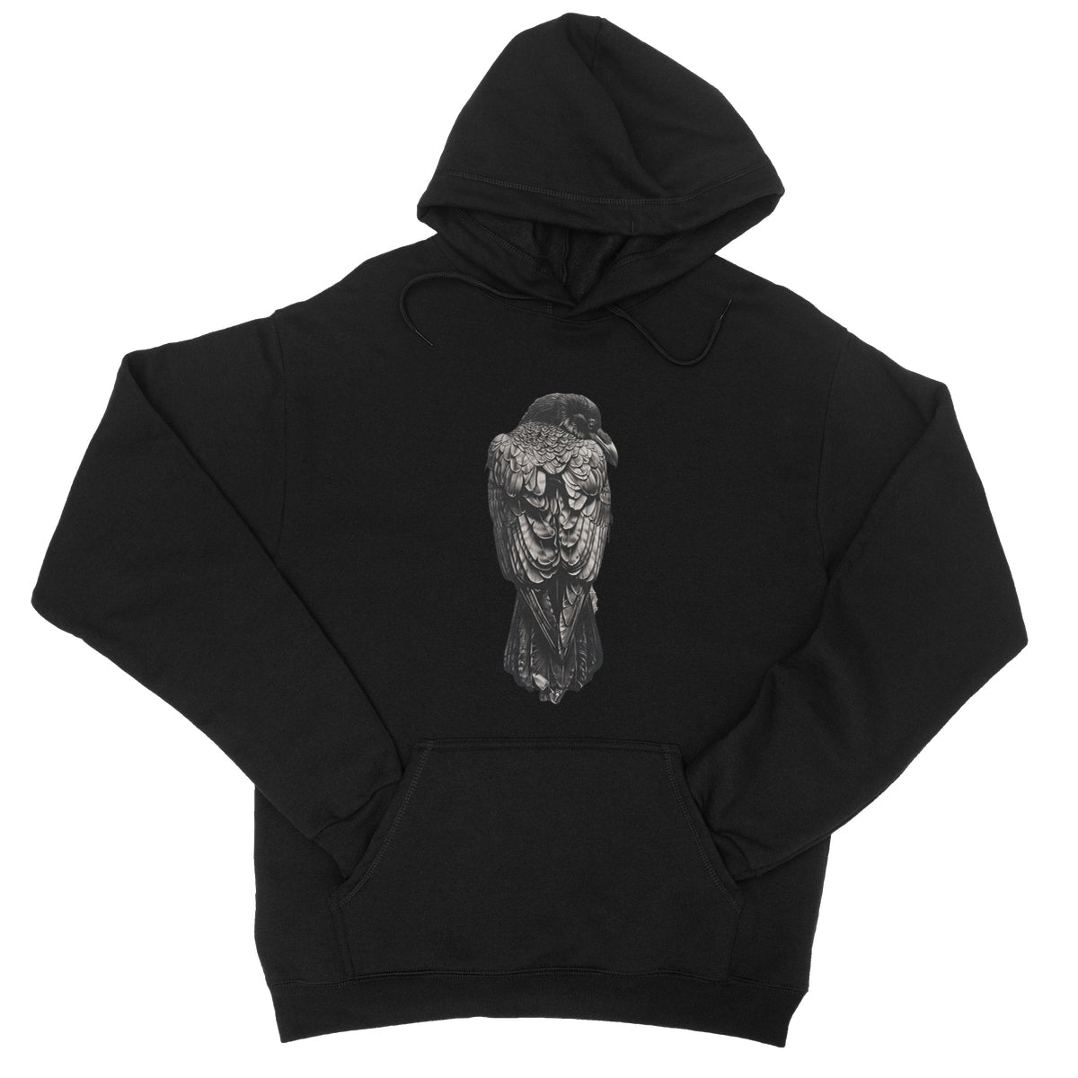 The Designation of The Raven College Hoodie Apparel Prodigi XS Jet Black 