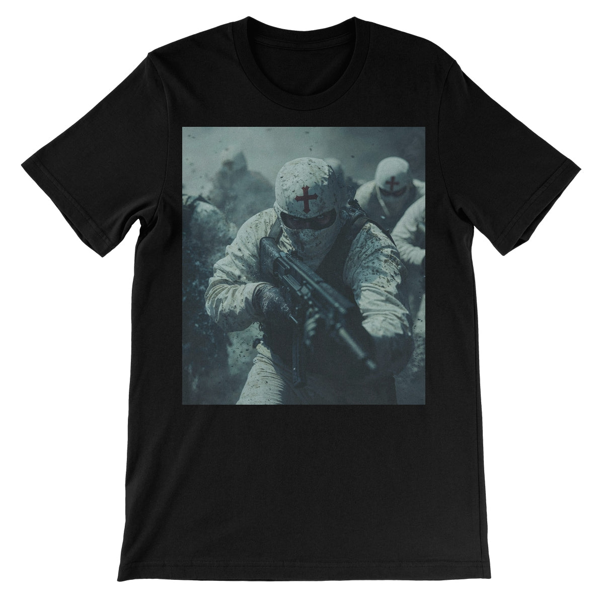 GODS Super Soldiers Unisex Short Sleeve T-Shirt Apparel Prodigi S Black