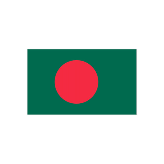 Bangladesh Flag Tattoo (Temporary) Tattoos Prodigi 2"x3"  