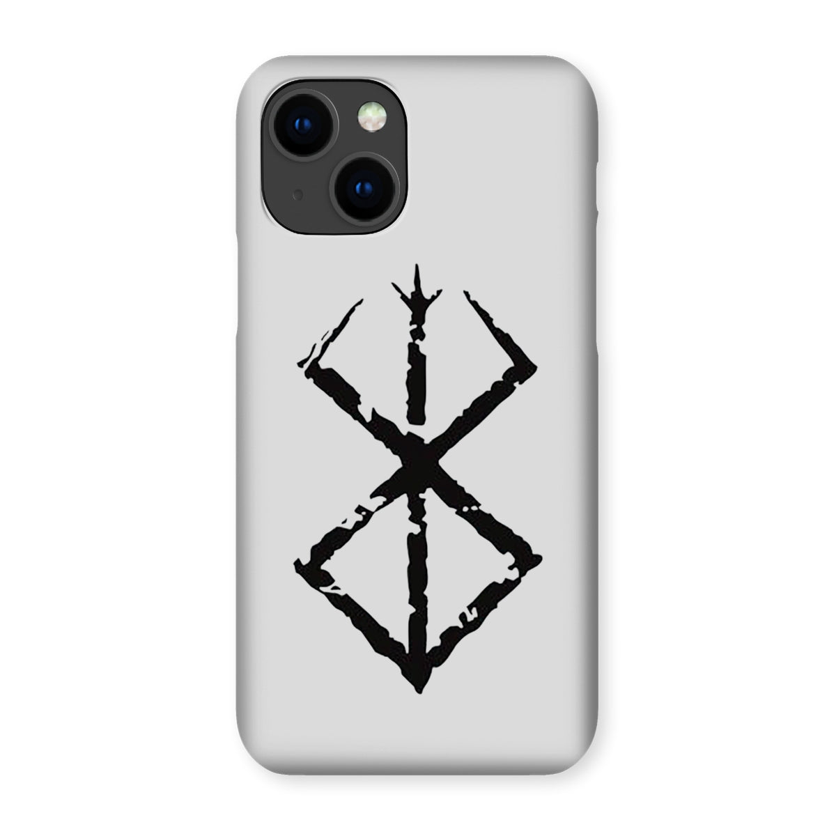 Black Berserk Brand of Sacrifice Snap Phone Case Phone & Tablet Cases Prodigi iPhone 14 Gloss 