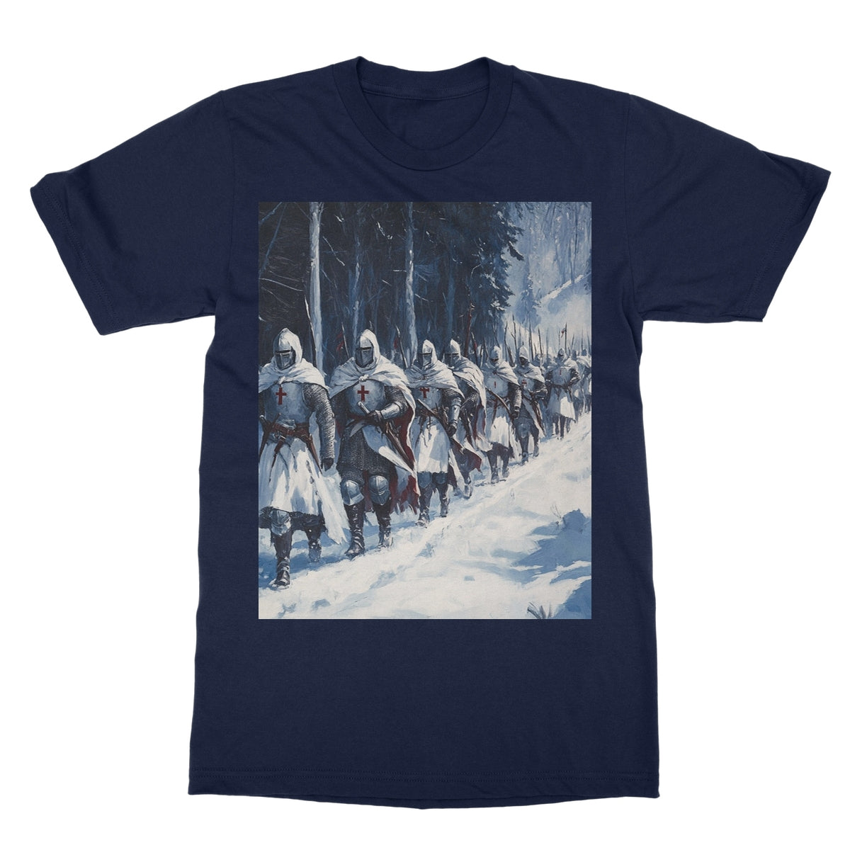 The Crusades 2.0 - V2 Softstyle T-Shirt Apparel Prodigi S Navy