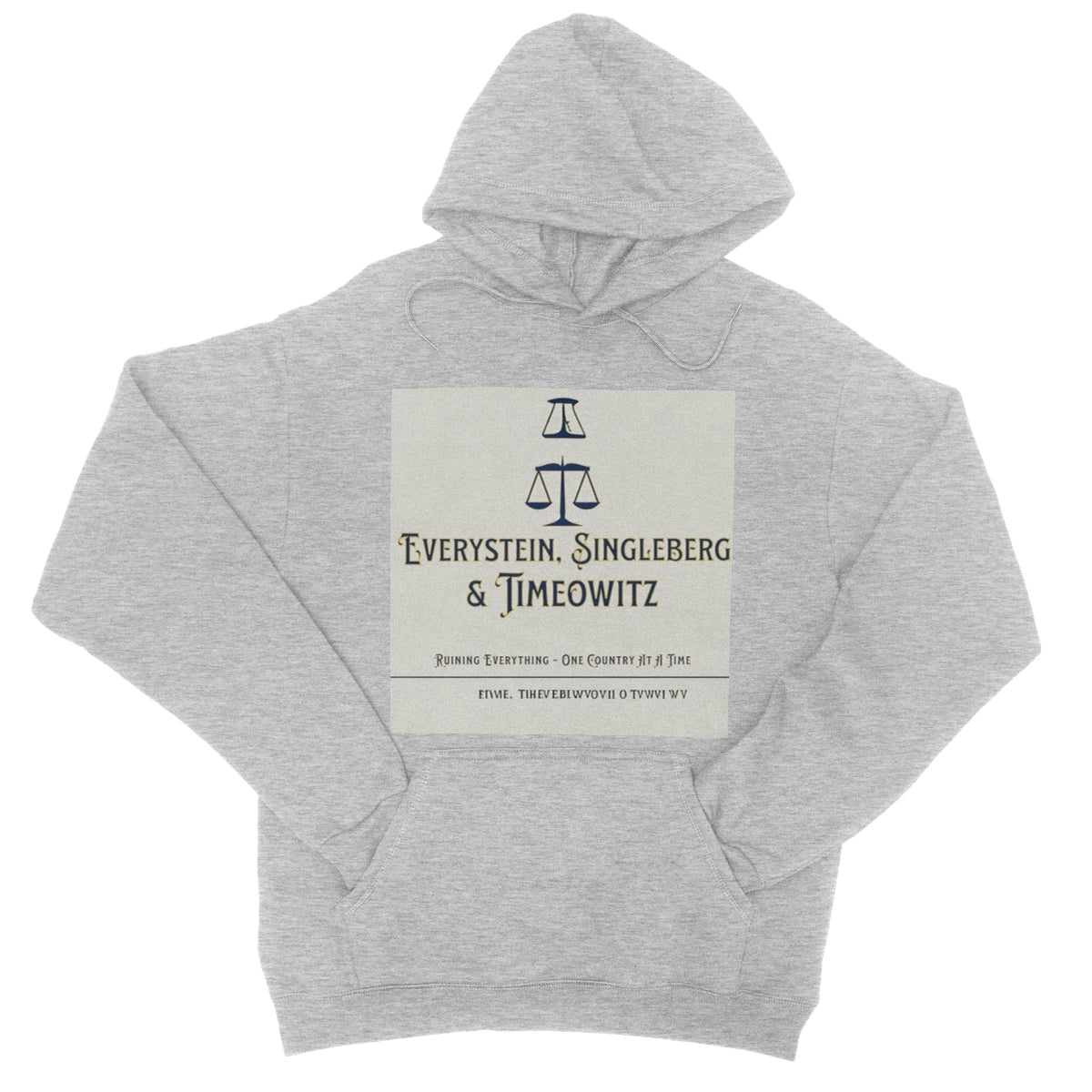 Every. Single. Time. College Hoodie Apparel Prodigi XS Heather Grey