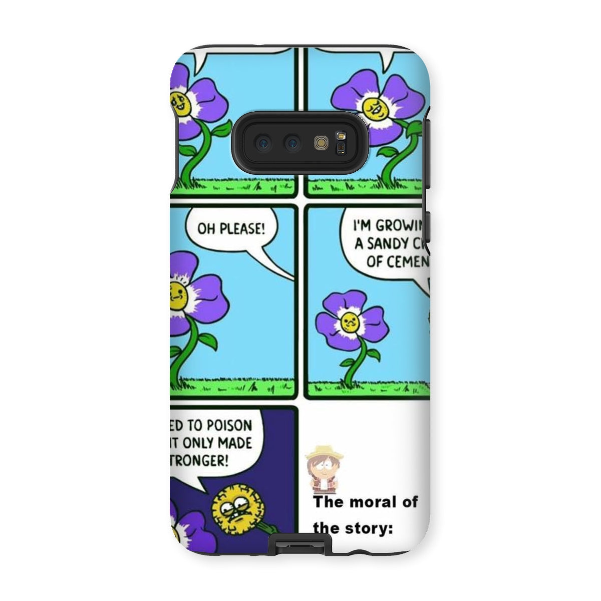 Be A Dandelion Meme Tough Phone Case Phone & Tablet Cases Prodigi Samsung Galaxy S10E Gloss