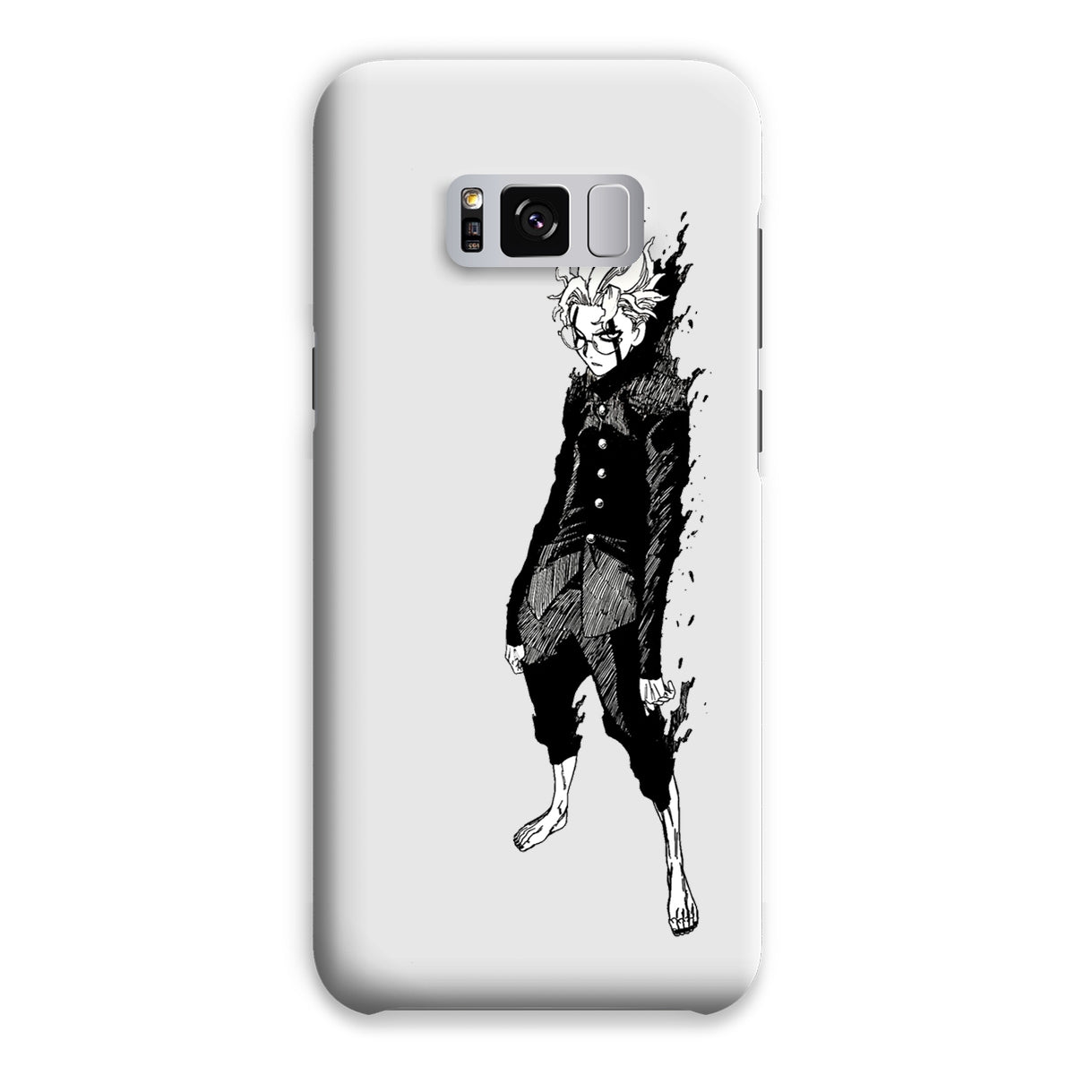 Dandadan: Turbo Granny Transformation Black & White Snap Phone Case Phone & Tablet Cases Prodigi Samsung Galaxy S8 Plus Gloss