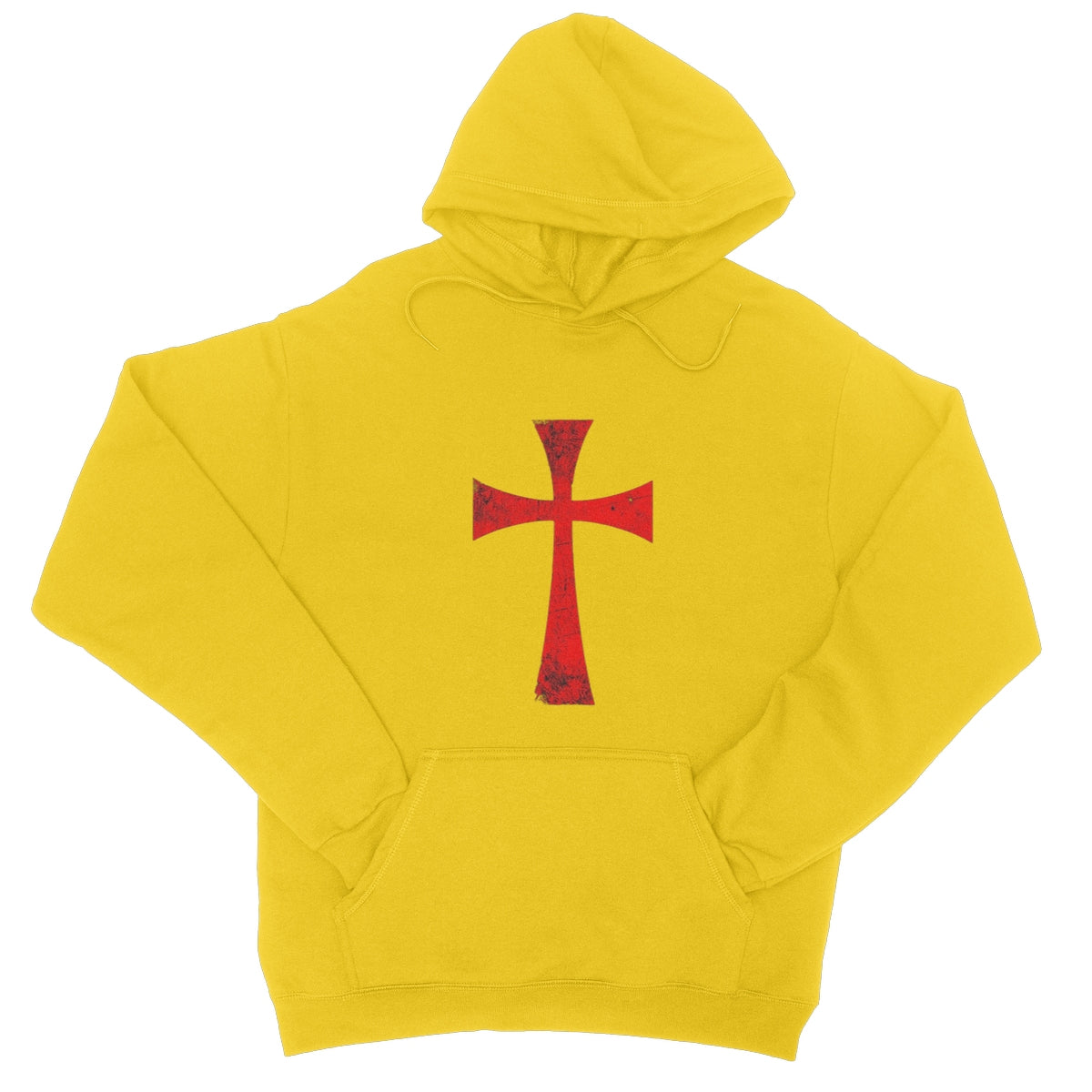 Christ Crusader Cross College Hoodie