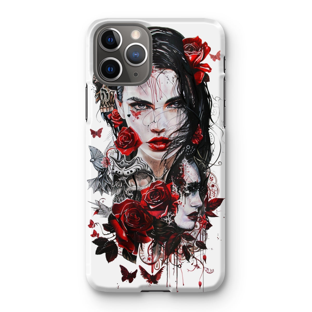 Lady of the Dead - Dia de los muertos - Halloween Snap Phone Case Phone & Tablet Cases Prodigi iPhone 11 Pro Gloss 