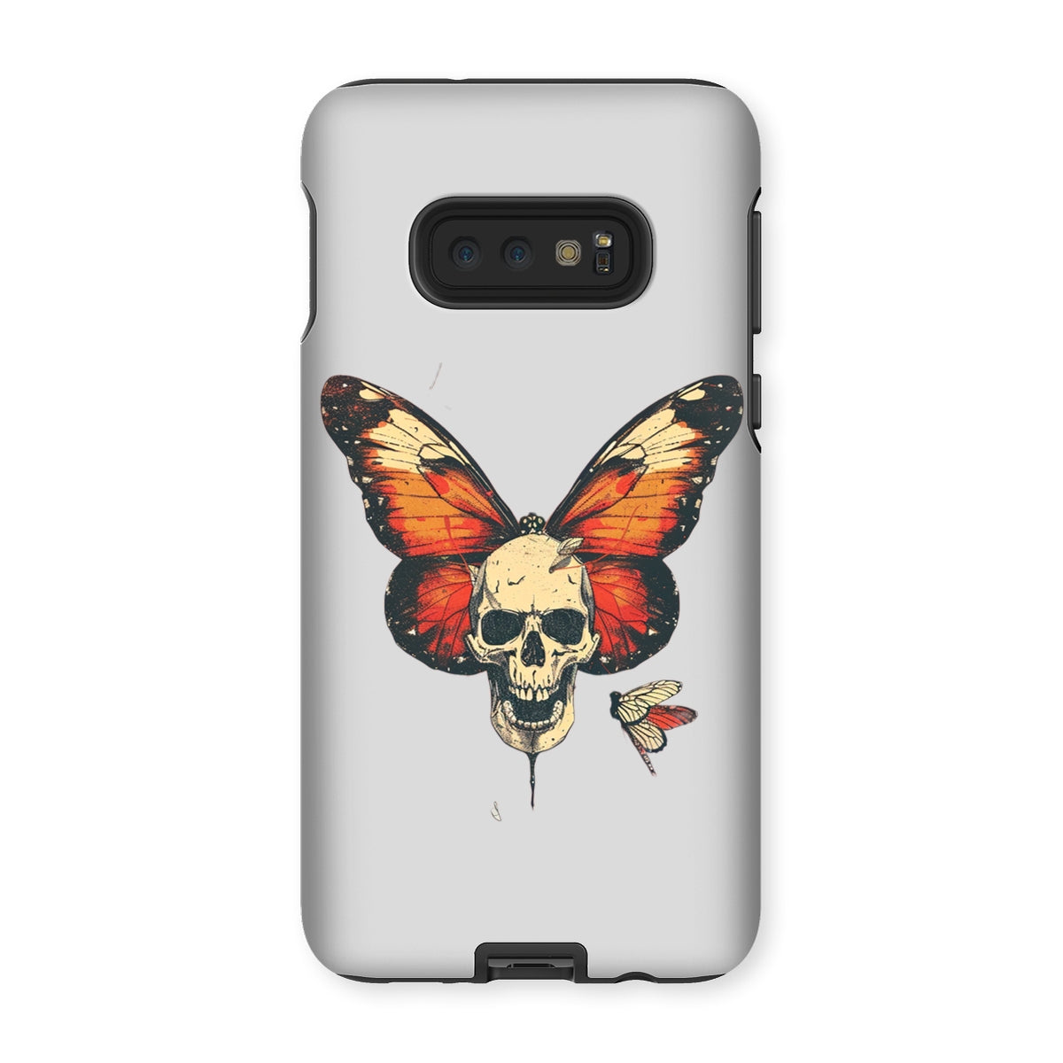 Butterfly With Skeleton Face Tough Phone Case Phone & Tablet Cases Prodigi Samsung Galaxy S10E Gloss 