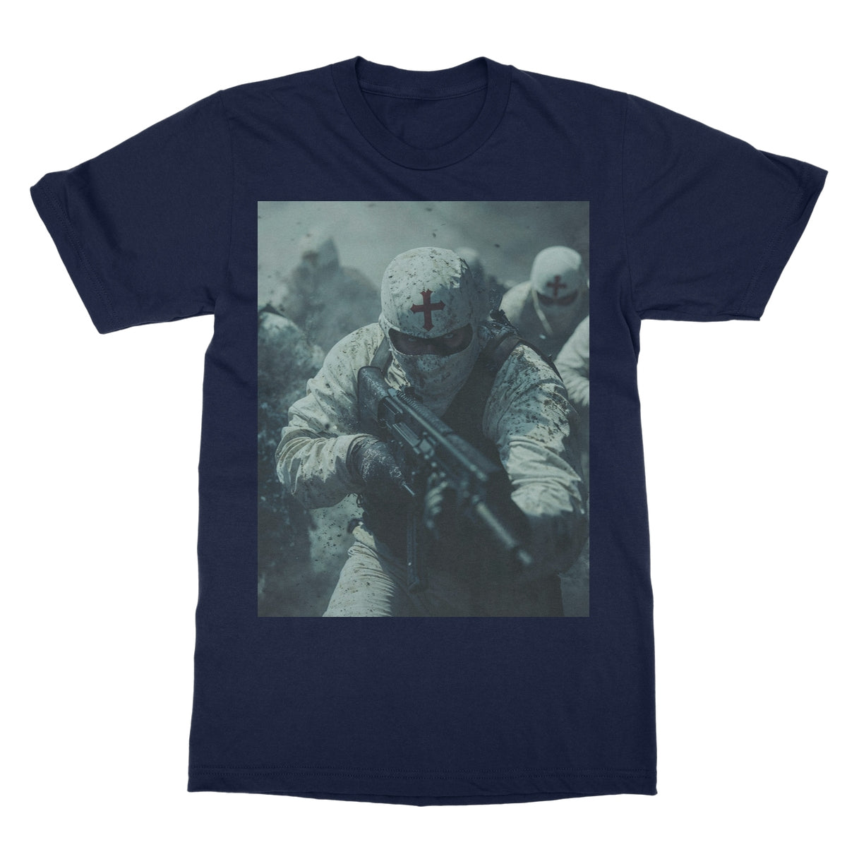 GODS Super Soldiers Softstyle T-Shirt Apparel Prodigi S Navy