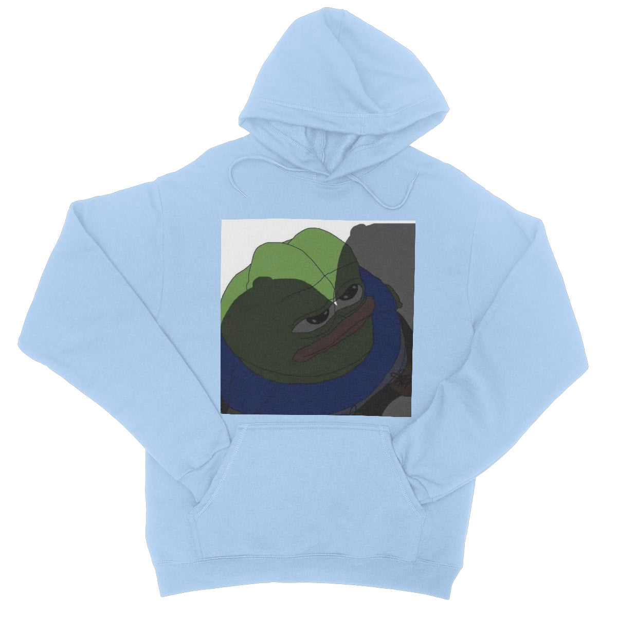 Pepe Ready For War College Hoodie Apparel Prodigi S Sky Blue