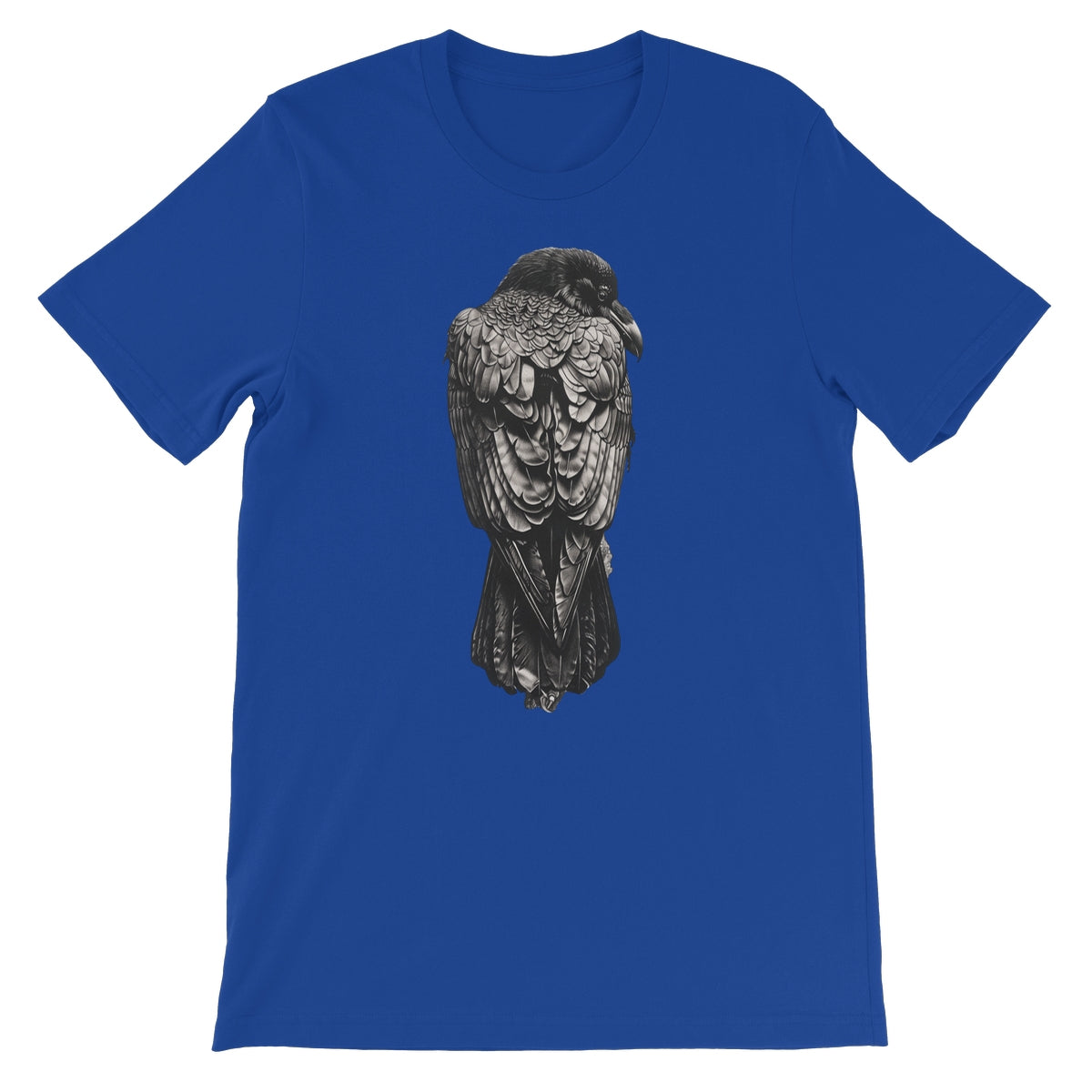 The Designation of The Raven Unisex Short Sleeve T-Shirt Apparel Prodigi S True Royal 