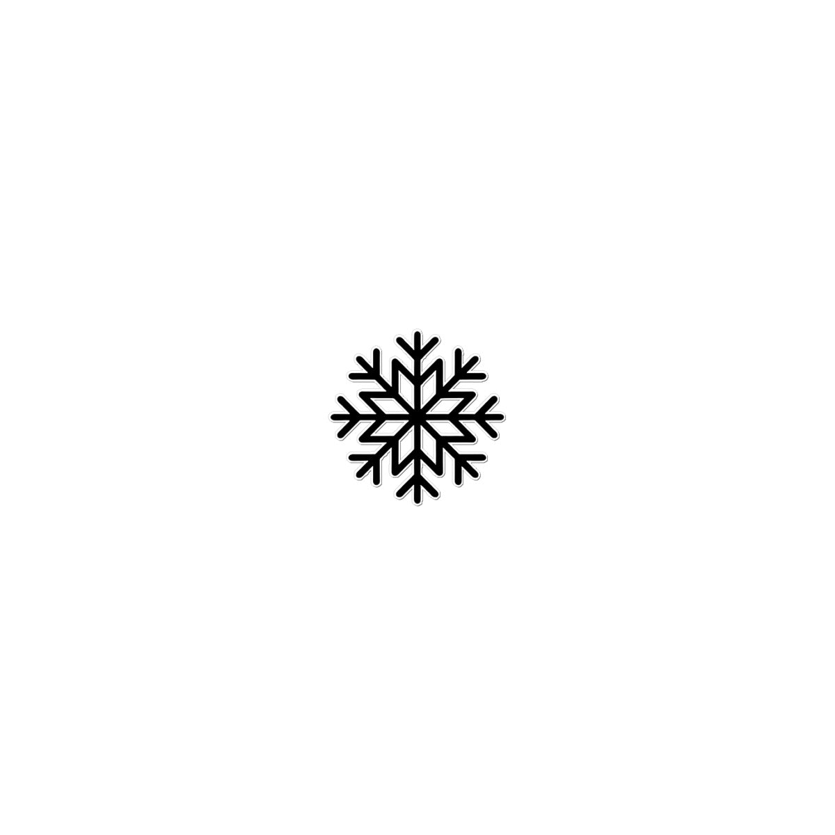 Chilly Flake Temporary Tattoo Tattoos Prodigi 3"x4"  