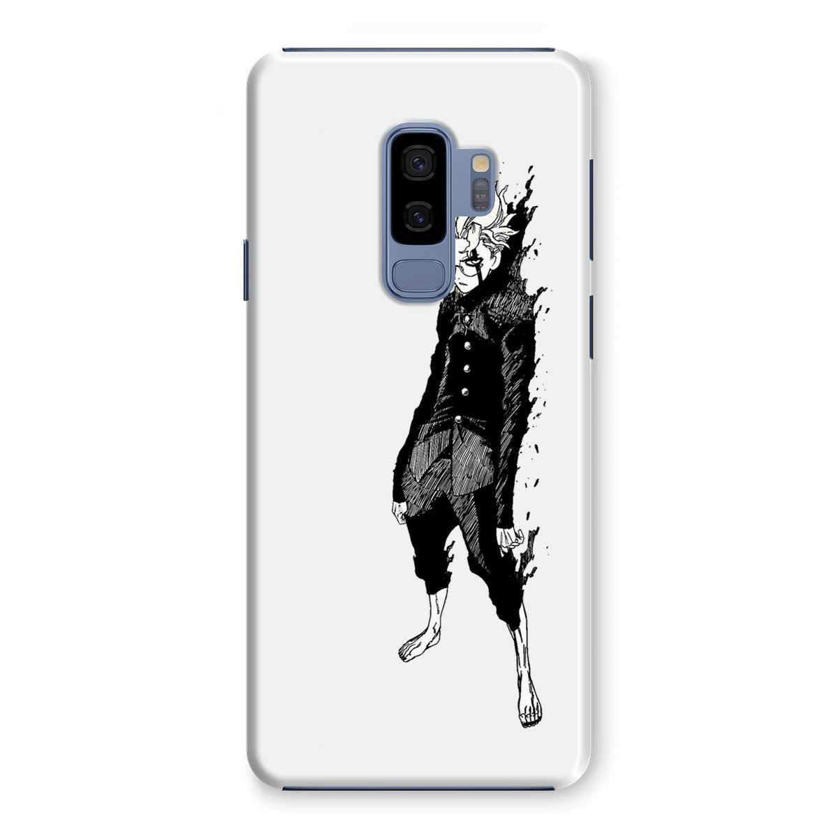 Dandadan: Turbo Granny Transformation Black & White Snap Phone Case Phone & Tablet Cases Prodigi Samsung Galaxy S9 Plus Gloss