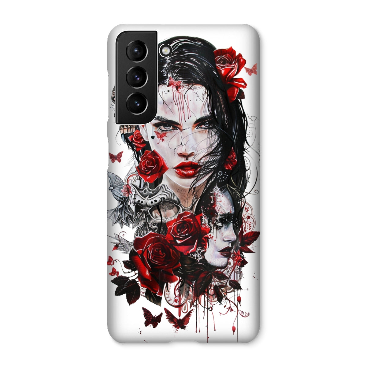 Lady of the Dead - Dia de los muertos - Halloween Snap Phone Case Phone & Tablet Cases Prodigi Samsung Galaxy S21 Gloss 