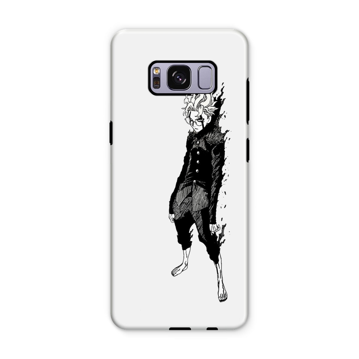 Dandadan: Turbo Granny Transformation Black & White Tough Phone Case Phone & Tablet Cases Prodigi Samsung Galaxy S8 Plus Gloss