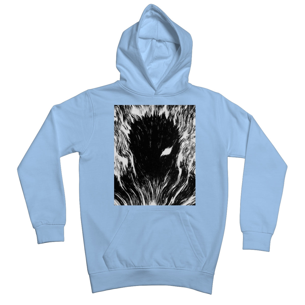 Berserk: Gut's Inner Rage Kids Hoodie Apparel Prodigi XS Sky Blue